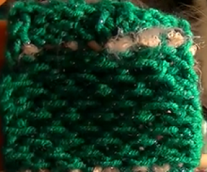 How To Loom Knit Honey Comb Stitch