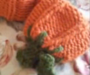 Loom Knit A punpkin Hat