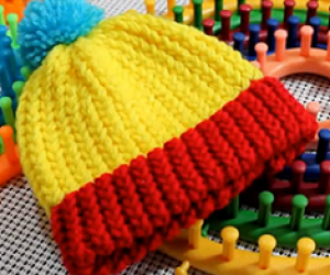 Loom Knit A Hat For Beginners