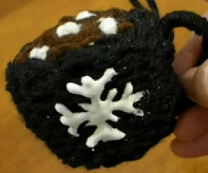 Loom Knit Hot Chocolate deco