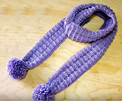 Loom Knit Scarf Loom Knitting Videos