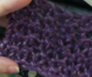 Loom Knit The Non Curling Curvy Wave Stitch